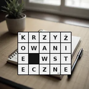 Hasło krzyżówkowe metoda stosowana w genetyce oraz w hodowli roślin i zwierząt polegająca na krzyżowaniu heterozygotycznego potomka z jedną z homozygotycznych form rodzicielskich - krzyżowanie wsteczne – rozwiązanie, synonimy, podpowiedzi i definicje krzyżówkowe